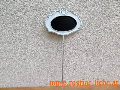 Dekoartikel Stecker zum Beschriften