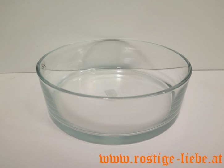 Dekoartikel Glasschale rund