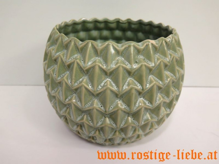 Dekoartikel Schale grün 20cm